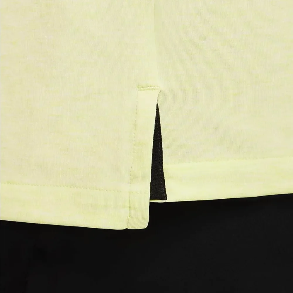 Nike Dri-FIT Tour Men's Golf Polo xlarge Light Lemon Twist/Black